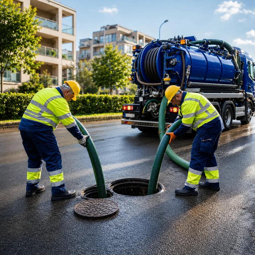 Foseptik ve vidanjör saha çalışması
